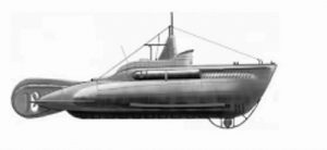 Disegno Tecnico Minisommergibile Classe CB